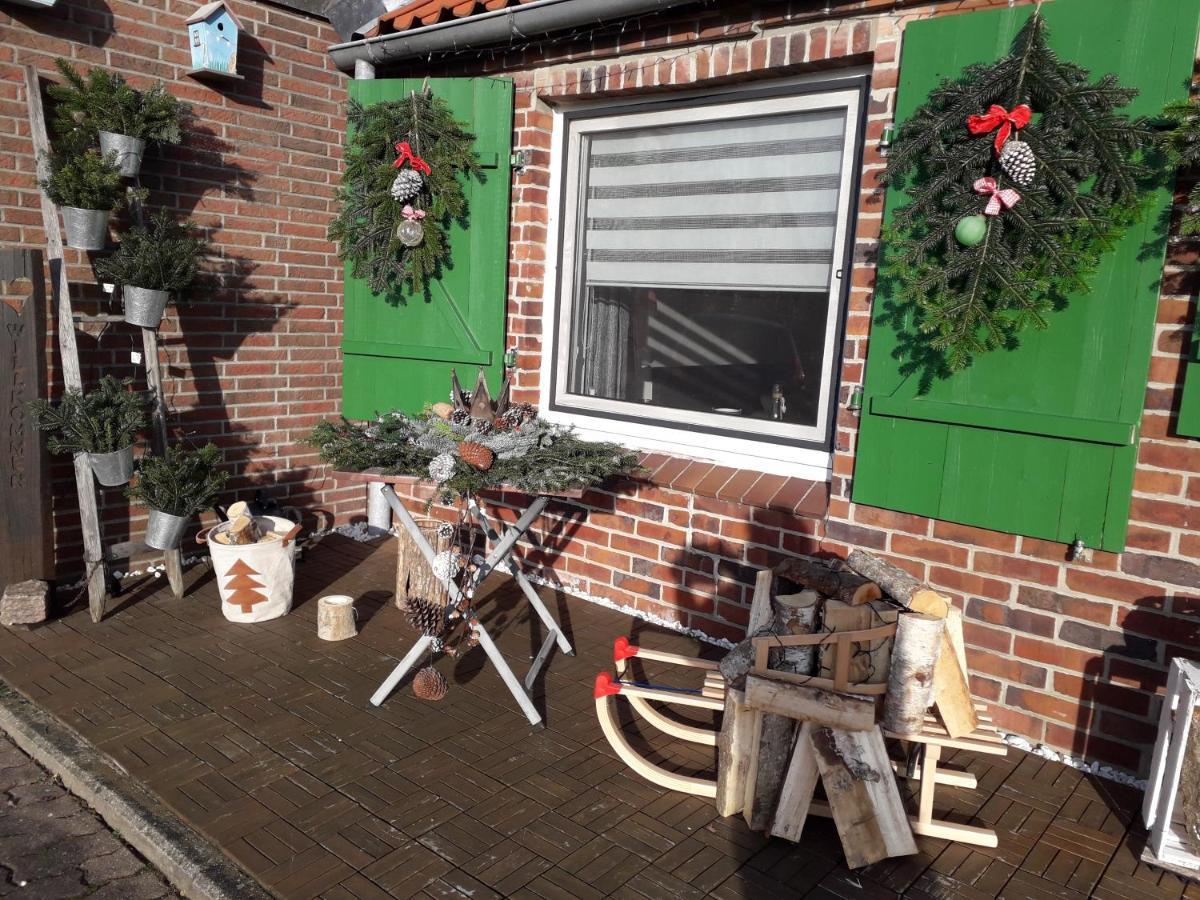 Gemütliches Häuschen im Alten Land Jork Exterior foto